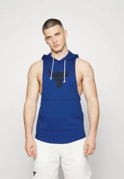 Under Armour PROJECT ROCK BULL - Top - Blue Mirage/black