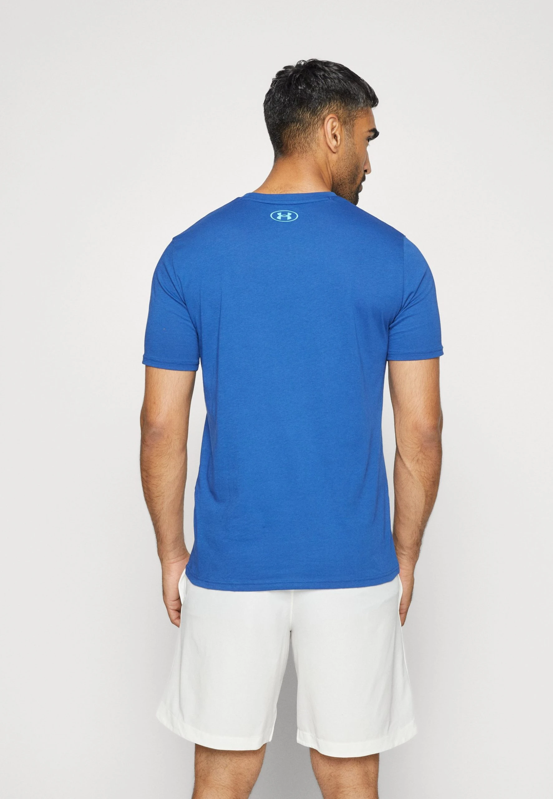 Under Armour ROCK TRAINING - T-shirt Z Nadrukiem - Blue Mirage/blue Surf - obrazek 4