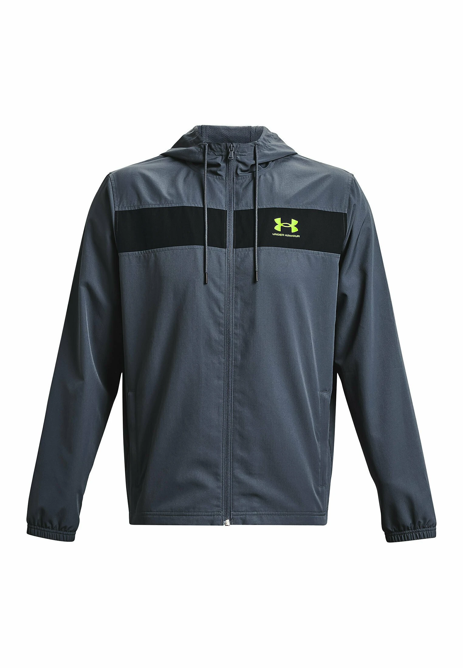 Under Armour SPORTSTYLE - Bluza Z Kapturem - Downpour Gray - obrazek 4