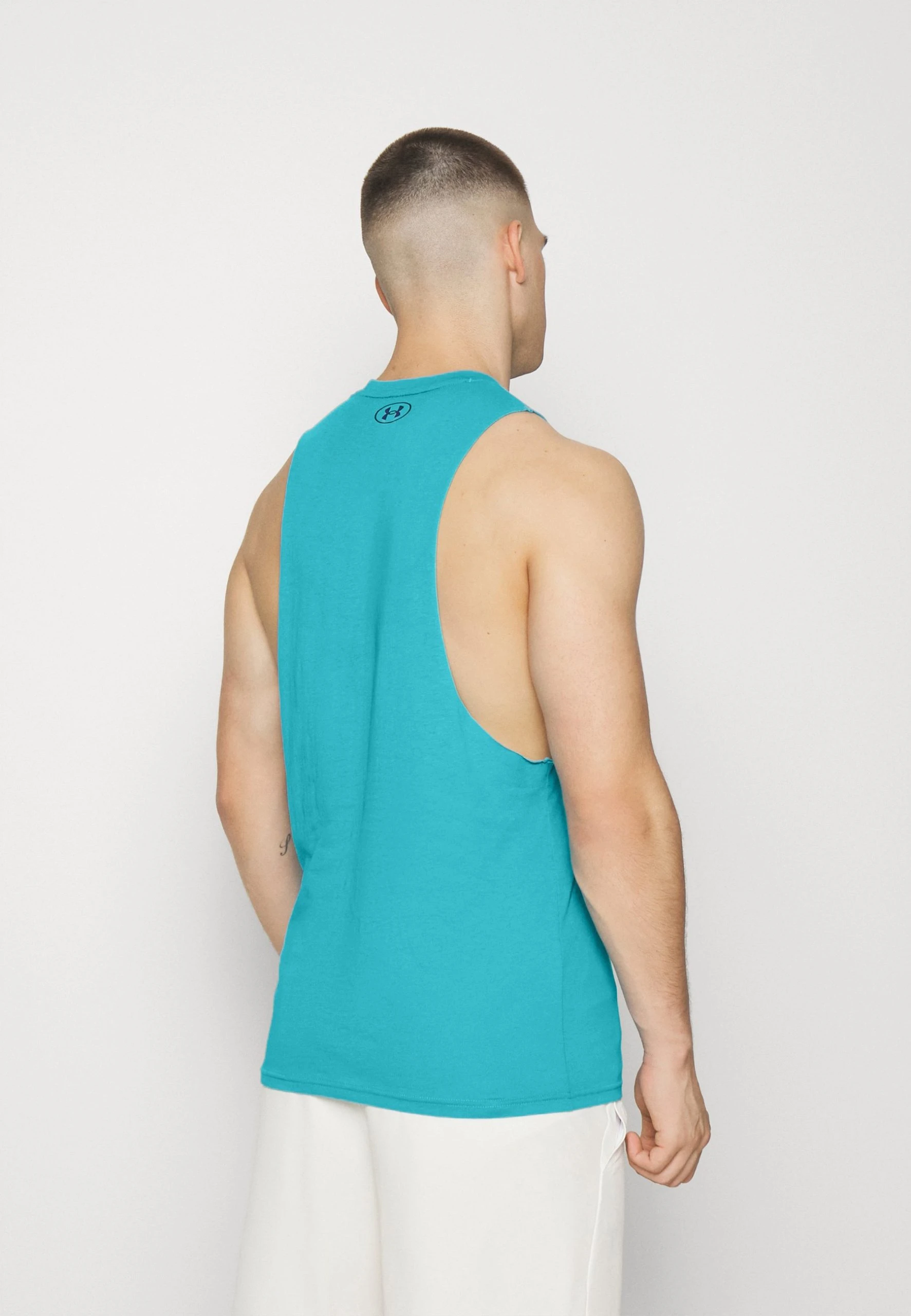 Under Armour PROJECT ROCK BRAHMA BULL TANK - Top - Glacier Blue/blue Mirage - obrazek 3