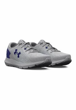 Under Armour VISUAL CUSHIONING UA CHARGED ROGUE 3 - Obuwie Do Biegania Treningowe - Mod Gray