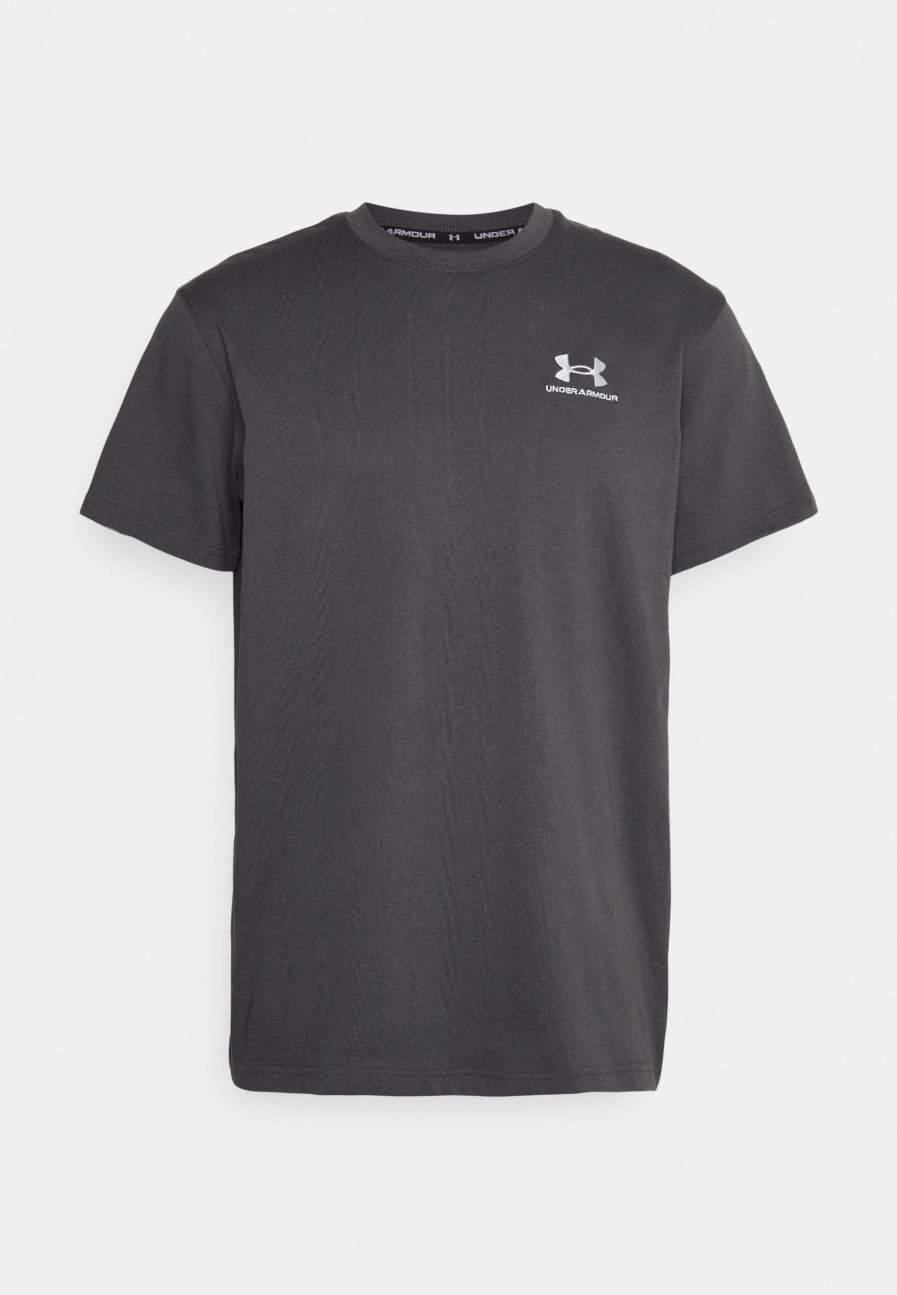 Under Armour LOGO HEAVYWEIGHT - T-shirt Basic - Jet Gray/rise - obrazek 4