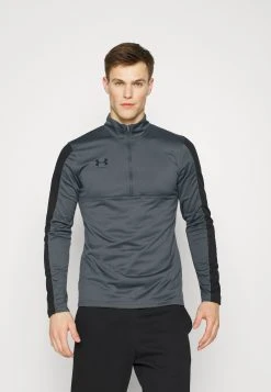 Under Armour CHALLENGER MIDLAYER - Bluzka Z Długim Rękawem - Pitch Gray/black
