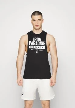 Under Armour PROJECT ROCK IRON MUSCLE TANK - Top - Black/white