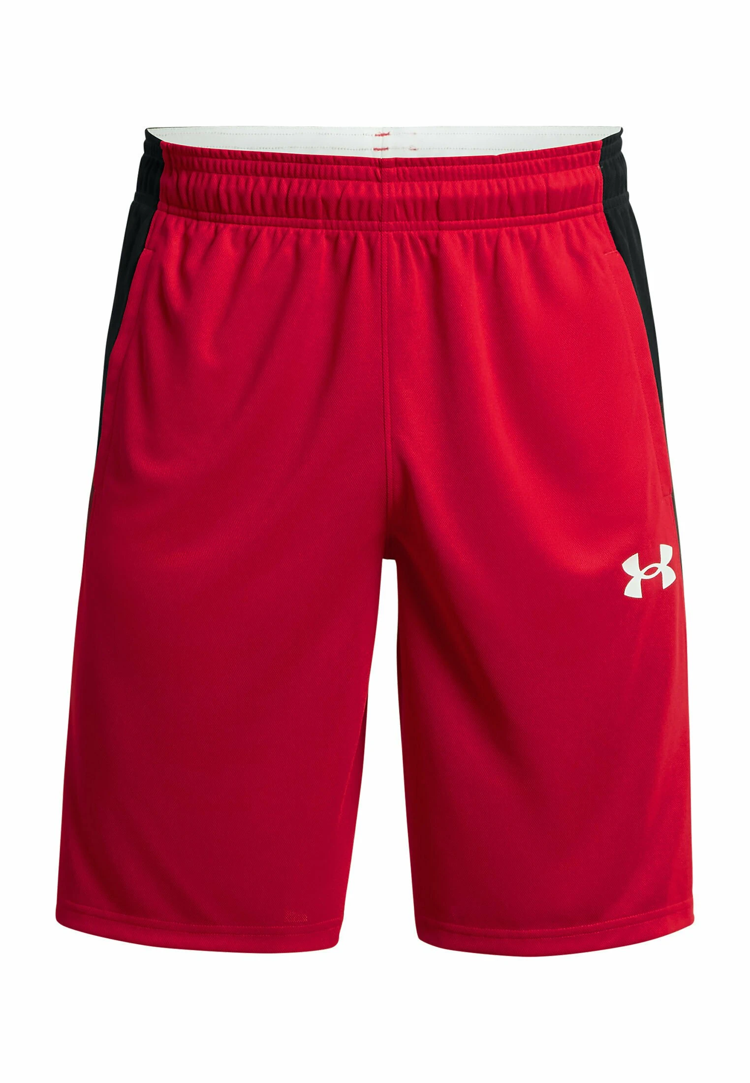Under Armour BASELINE 10IN - Krótkie Spodenki Sportowe - Red - obrazek 5