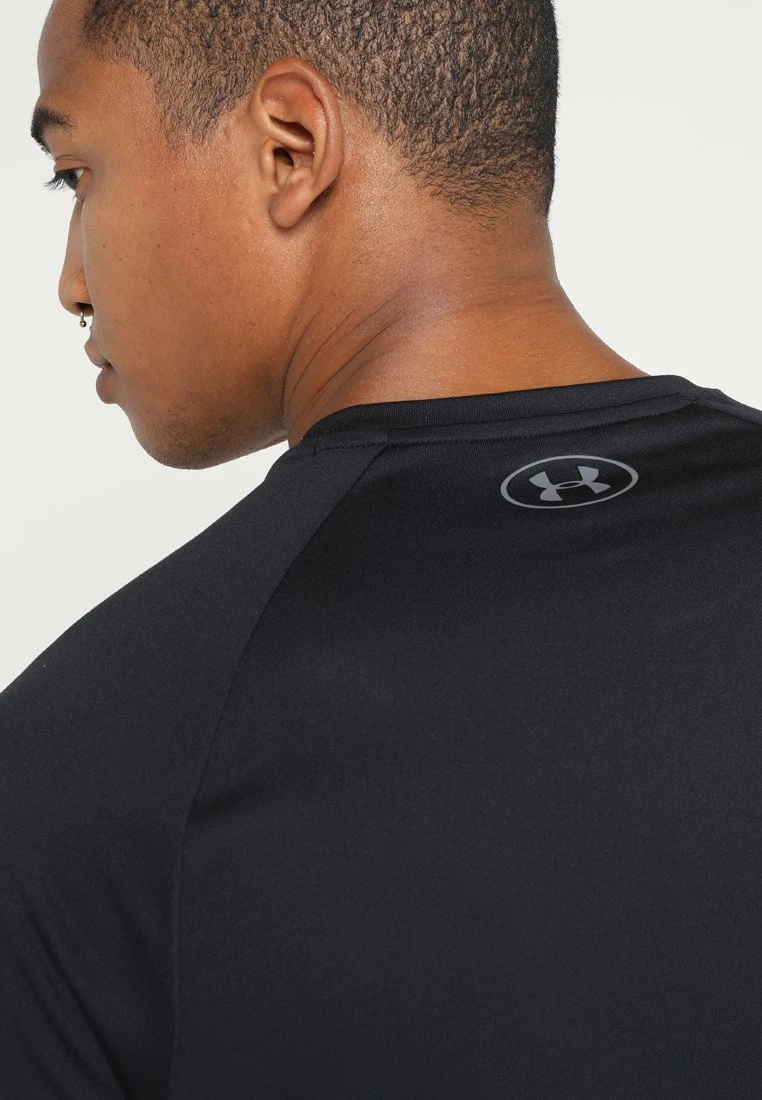 Under Armour UA TECH 2.0 SS - T-shirt Basic - Black/graphite - obrazek 4