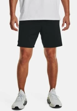 Under Armour MERIDIAN - Krótkie Spodenki Sportowe - Black