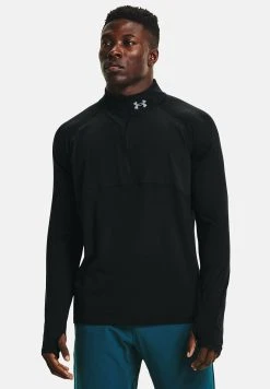 Under Armour QUALIFIER RUN - Bluza - Black