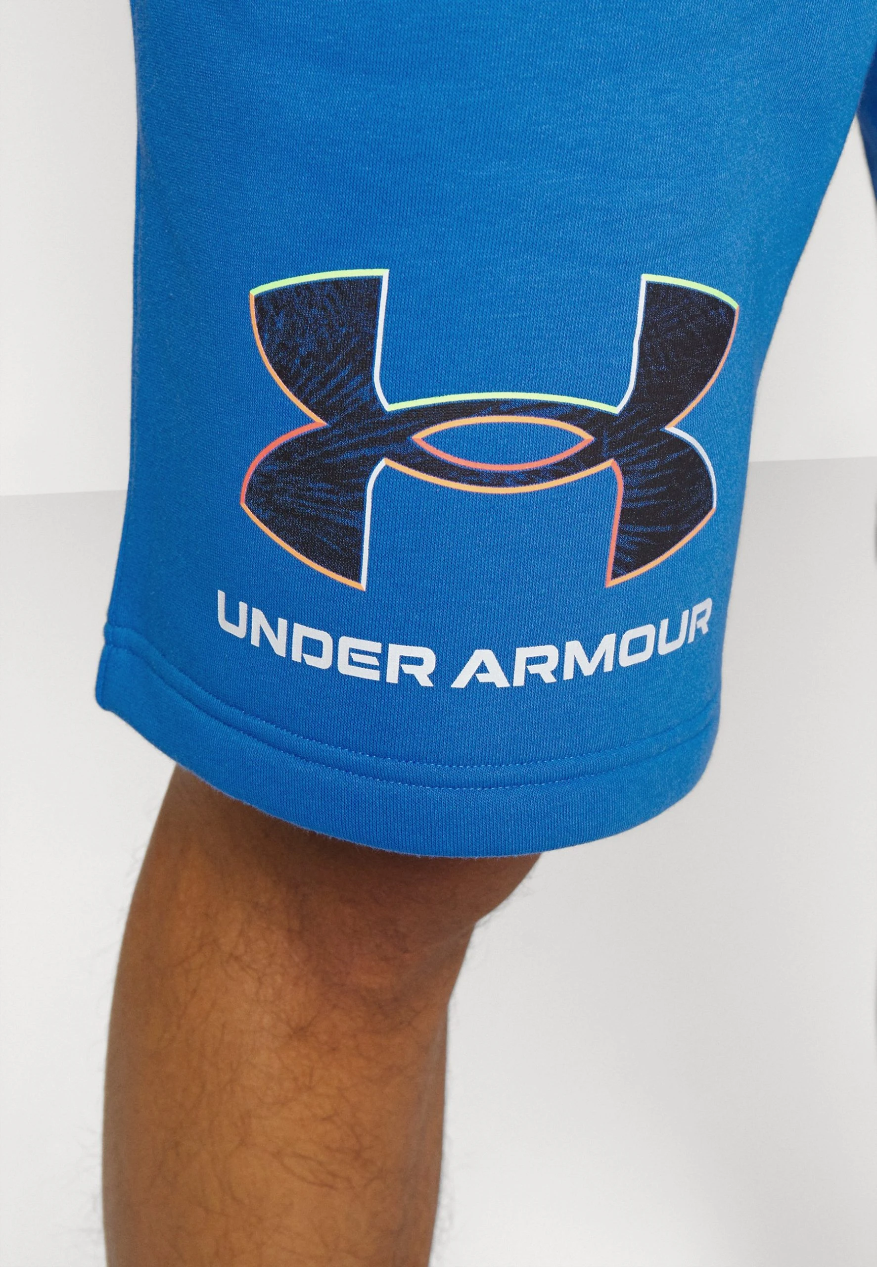 Under Armour RIVAL GRAPHIC SHORT - Krótkie Spodenki Sportowe - Victory Blue/white - obrazek 5