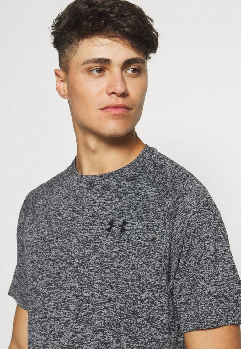Under Armour TECH 2.0 TEE - Koszulka Sportowa - Black - obrazek 5