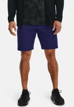 Under Armour UNSTOPPABLE - Krótkie Spodenki Sportowe - Sonar Blue
