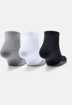 Under Armour HEATGEAR LOCUT 3 PACK - Skarpety Sportowe - Steel