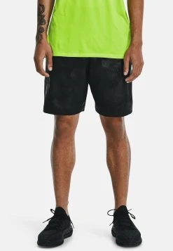 Under Armour EMBOSS - Krótkie Spodenki Sportowe - Black (001)