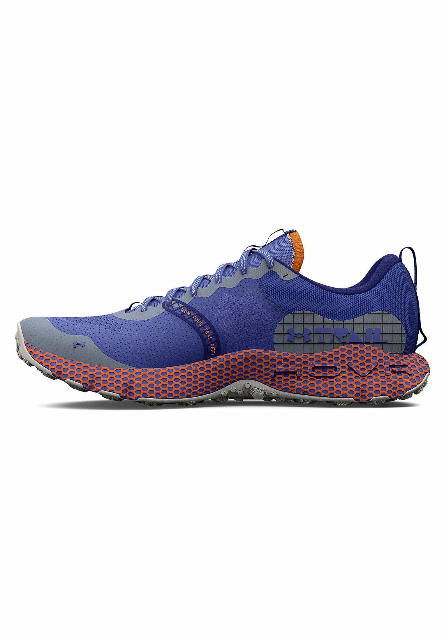 Under Armour UA U HOVR DS RIDGE SPD UNISEX - Obuwie Do Biegania Szlak - Baja Blue - obrazek 6