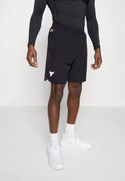 Under Armour ROCK SHORTS - Krótkie Spodenki Sportowe - Black/white