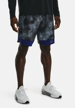 Under Armour UA TRAIN STRETCH PRINTED STS - Krótkie Spodenki Sportowe - Bauhaus Blue
