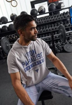 Under Armour ROCK - Bluza - Gray Matter/black