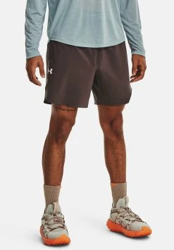 Under Armour TRAIN ANYWHERE - Krótkie Spodenki Sportowe - Ash Taupe