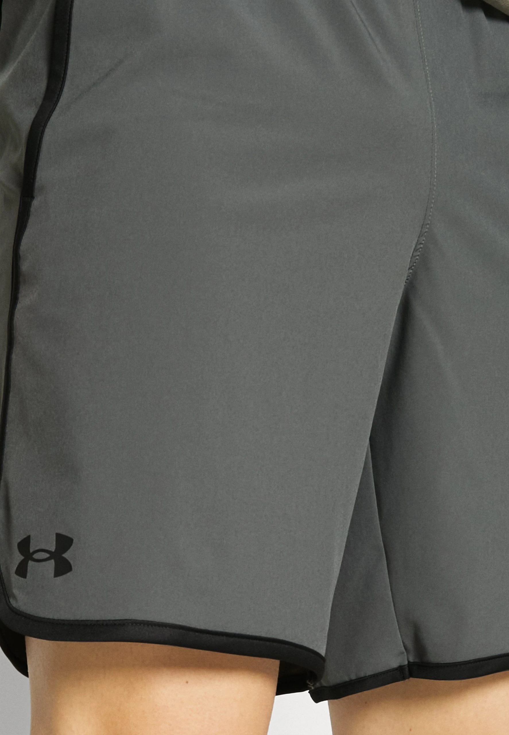 Under Armour HIIT SHORTS - Krótkie Spodenki Sportowe - Pitch Gray/black - obrazek 5