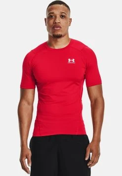 Under Armour HG COMPRESSION - Koszulka Sportowa - Red