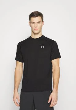 Under Armour TECH REFLECTIVE - Koszulka Sportowa - Black
