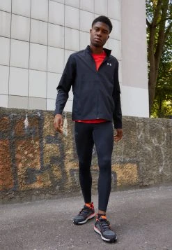 Under Armour STORM RUN JACKET - Kurtka Do Biegania - Black/white