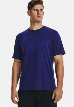 Under Armour TECH VENT JACQUARD SS - Koszulka Sportowa - Sonar Blue