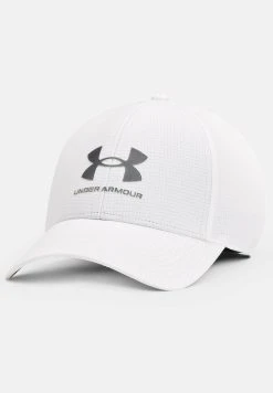 Under Armour ISOCHILL ARMOURVENT STR - Czapka Z Daszkiem - White