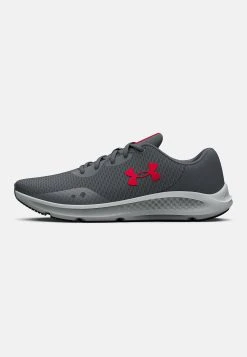Under Armour CHARGED PURSUIT 3 - Obuwie Do Biegania Treningowe - Pitch Gray