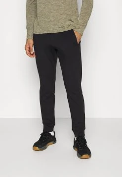 Under Armour SUMMIT - Spodnie Treningowe - Black/white