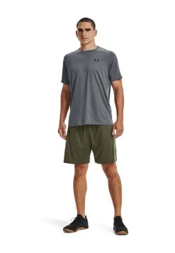 Under Armour T-shirt Z Nadrukiem - Pitch Grey