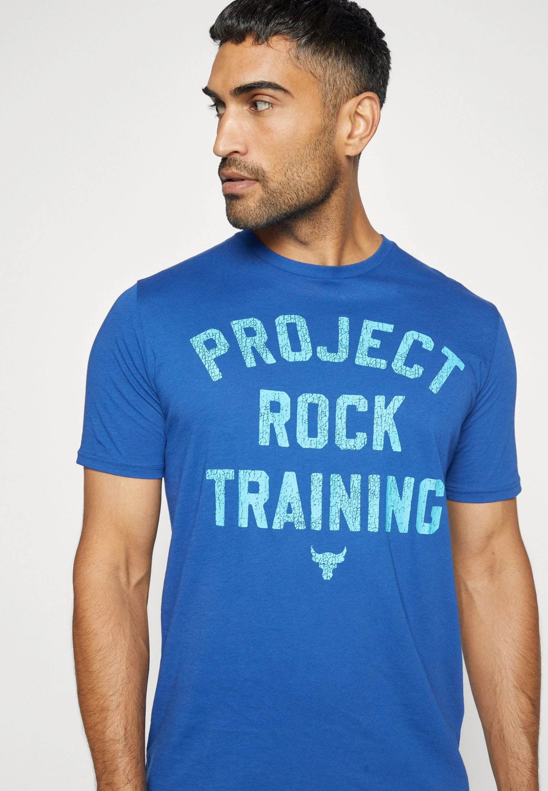 Under Armour ROCK TRAINING - T-shirt Z Nadrukiem - Blue Mirage/blue Surf - obrazek 6
