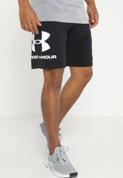 Under Armour Krótkie Spodenki Sportowe - Black/white