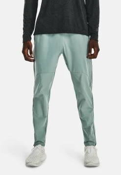 Under Armour QUALIFIER RUN - Spodnie Treningowe - Fresco Green