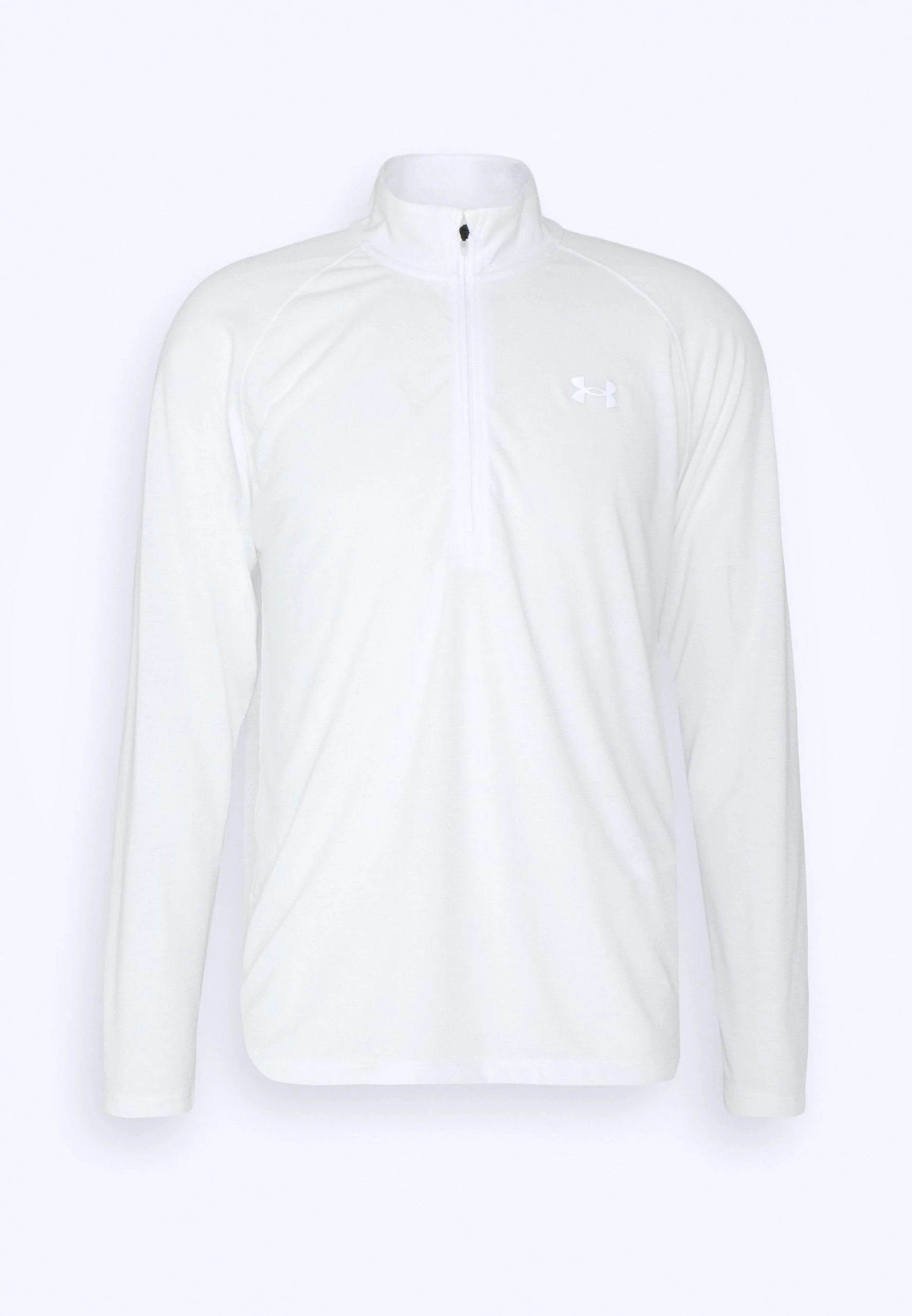 Under Armour STREAKER HALF ZIP - Bluzka Z Długim Rękawem - White - obrazek 5