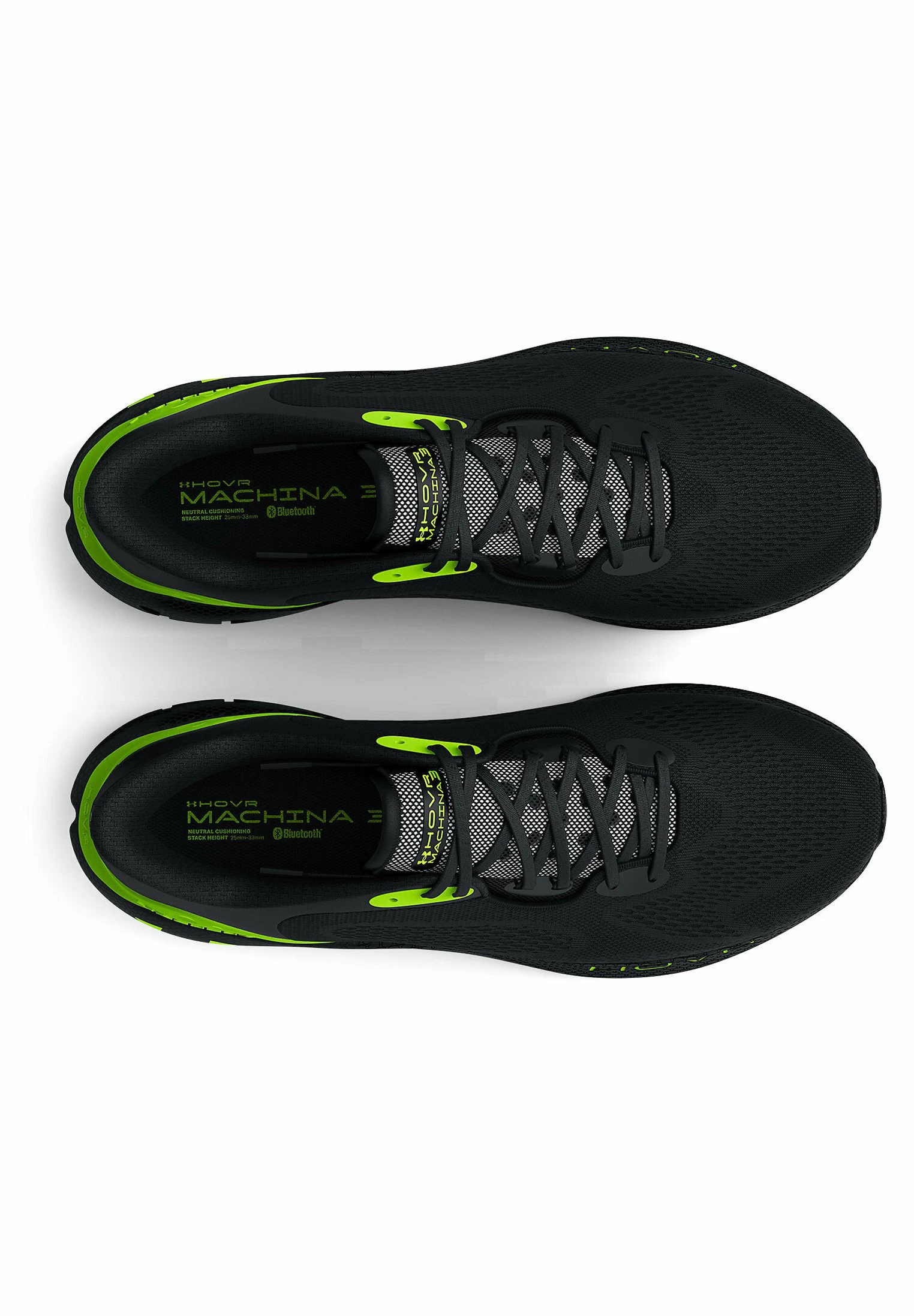 Under Armour HOVR MACHINA 3 RUNNING - Obuwie Do Biegania Treningowe - Black - obrazek 3