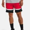 Under Armour HEATWAVE HOOPS - Krótkie Spodenki Sportowe - Red