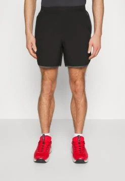 Under Armour HIIT WOVEN - Krótkie Spodenki Sportowe - Black/pitch Gray