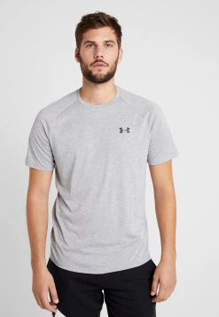 Under Armour UA TECH 2.0 SS - T-shirt Basic - Steel Light Heather/black