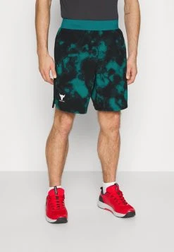 Under Armour ROCK - Krótkie Spodenki Sportowe - Coastal Teal/fade/white