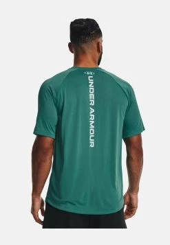 Under Armour TECH REFLECTIVE - Koszulka Sportowa - Coastal Teal