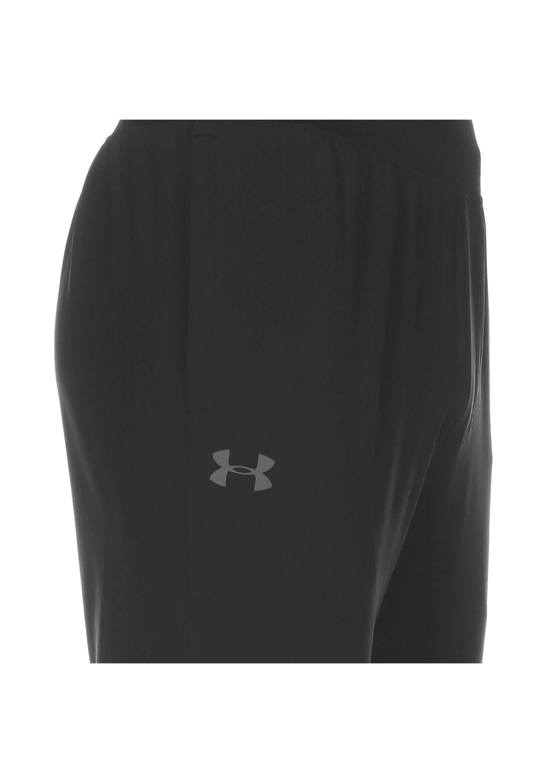Under Armour Spodnie Treningowe - Black / Pitch Gray - obrazek 3