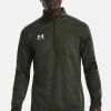 Under Armour CHALLENGER MIDLAYER - Bluzka Z Długim Rękawem - Baroque Green