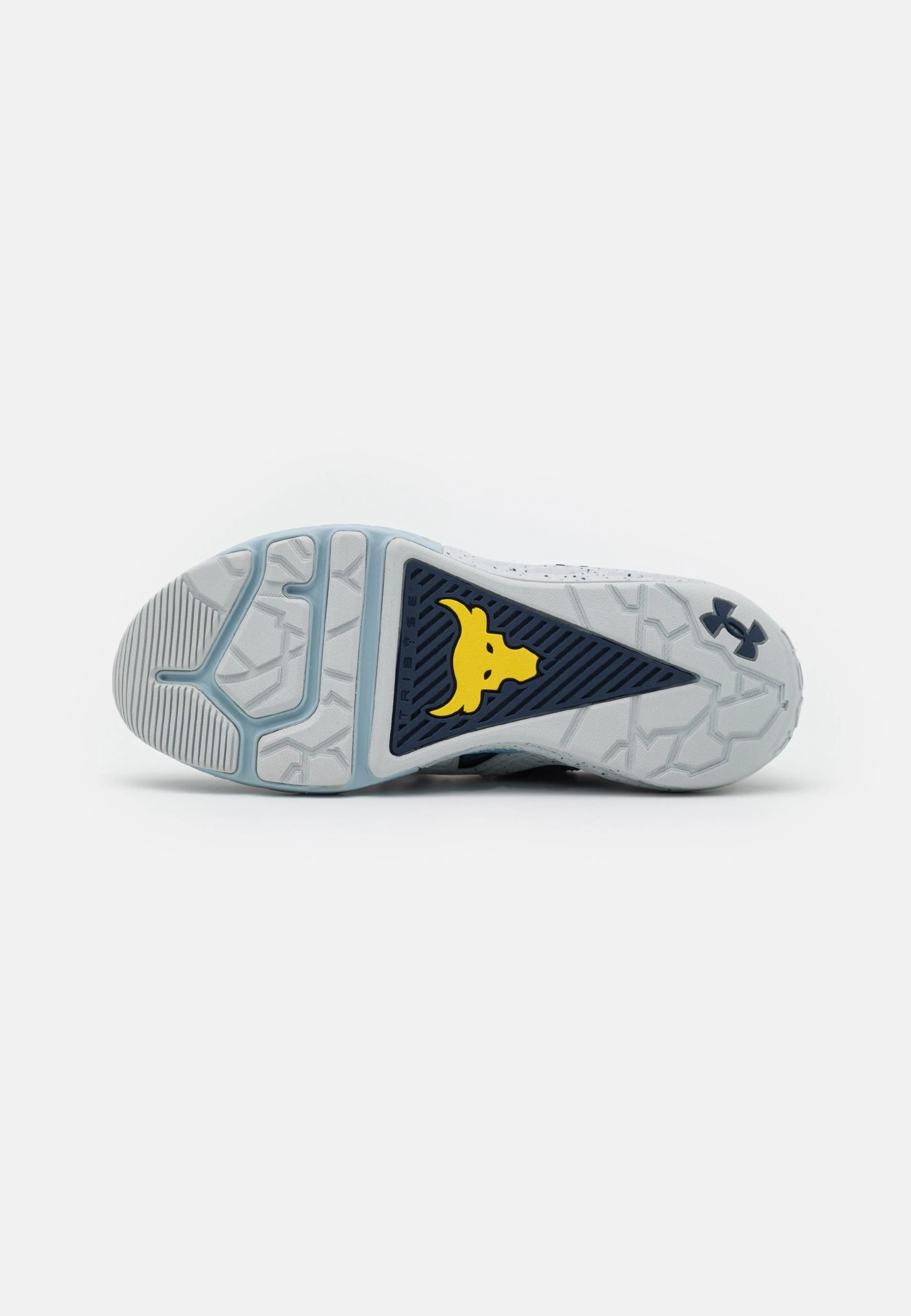 Under Armour PROJECT ROCK 4 - Obuwie Treningowe - Deep Sea/breaker Blue/field Yellow - obrazek 5