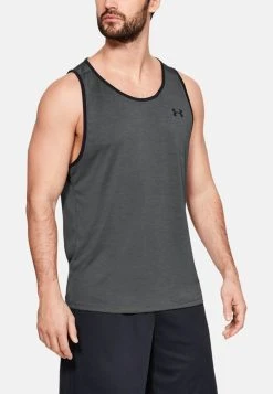 Under Armour TECH TANK 2 0 - Top - Pitch Gray