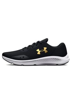 Under Armour CHARGED PURSUIT 3 - Obuwie Do Biegania Treningowe - Black