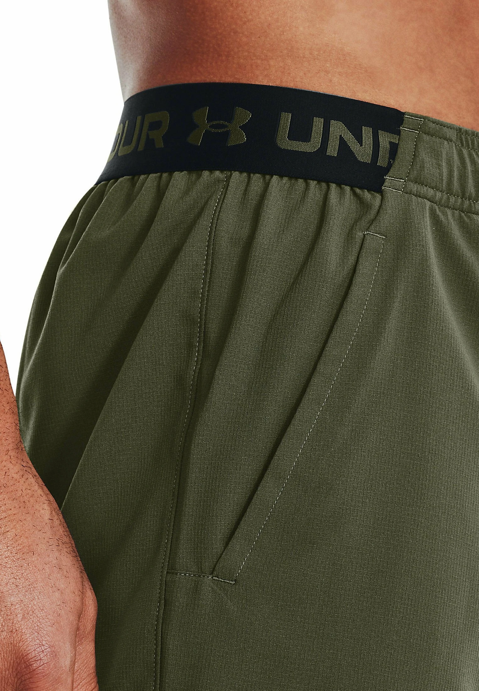 Under Armour VANISH - Krótkie Spodenki Sportowe - Marine Od Green - obrazek 4