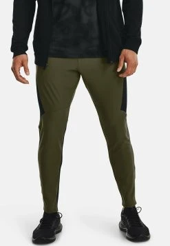Under Armour UNSTOPPABLE - Spodnie Treningowe - Marine Od Green