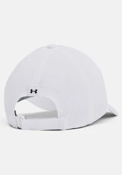Under Armour ISOCHILL ARMOURVENT ADJ - Czapka Z Daszkiem - White