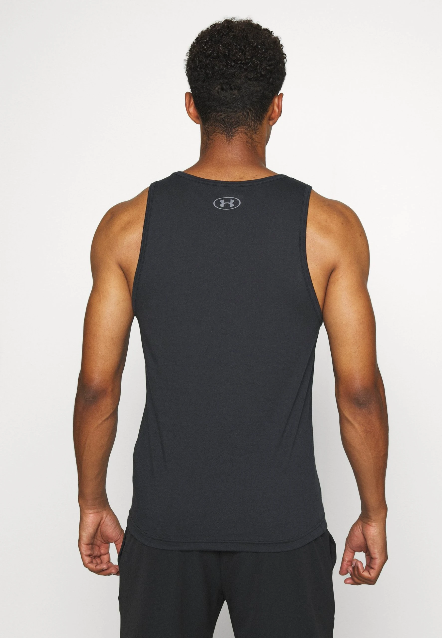 Under Armour SPORTSTYLE LOGO - Top - Black - obrazek 3